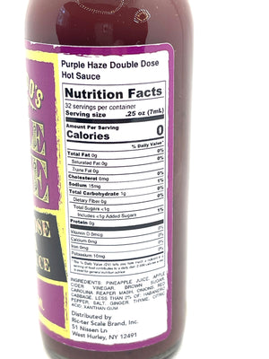 Purple Haze DOUBLE DOSE Carolina Reaper Sauce