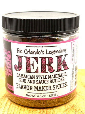 JERK, Ric Orlando's legendary Jamaican Jerk Dry Mix