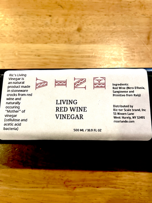 "VINE" Organic Living Red Wine Vinegar
